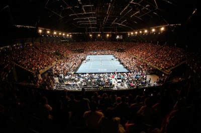 Exhibición Del Potro vs Ferrer